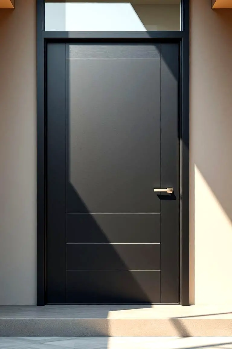 Modern Matte Black Elegance