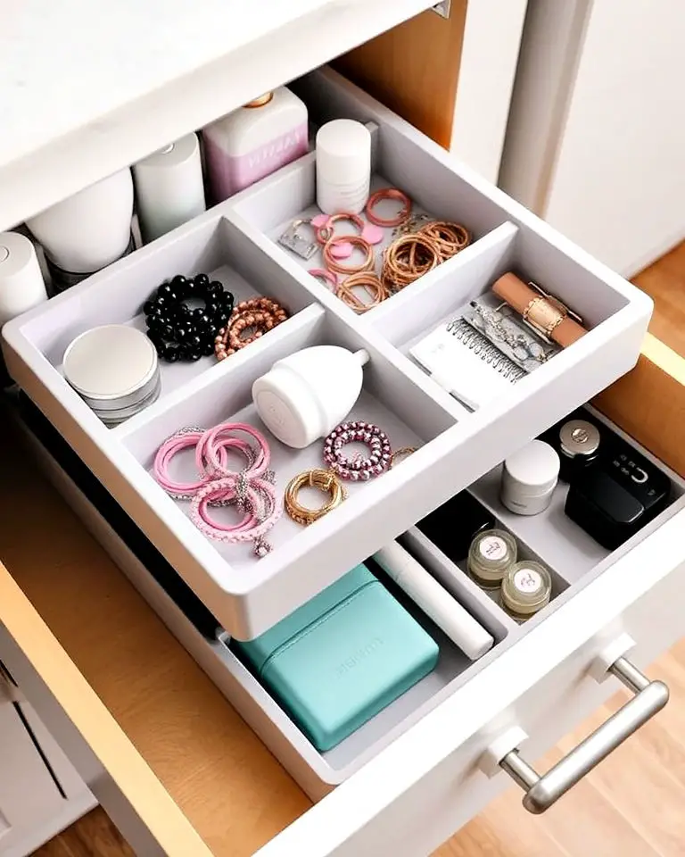 Tiered Trays for Multi-Level Storage