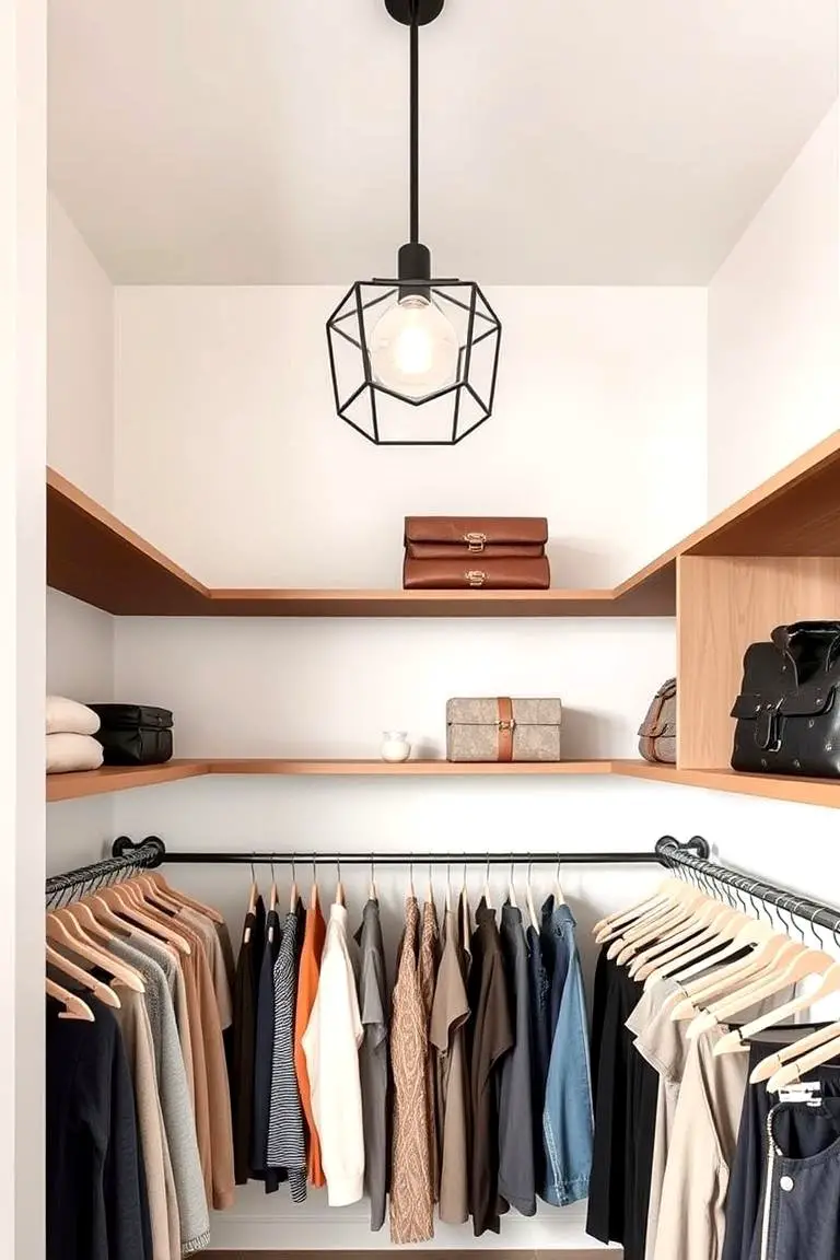 Open-Concept Closet