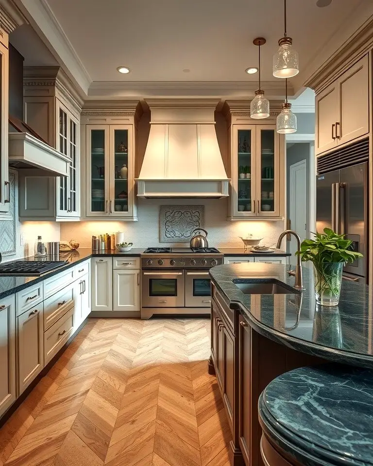 Luxurious Depth with Dark Jade Quartzite