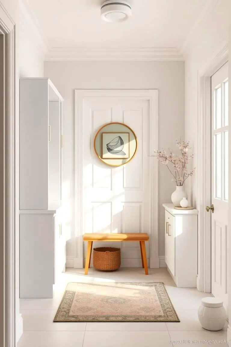 Pastel Entryway Elegance