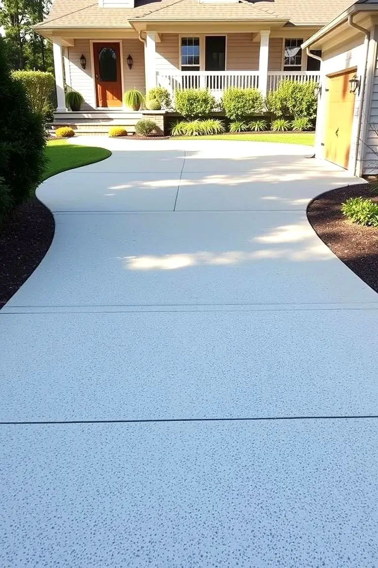 Traditional Concrete Driveway