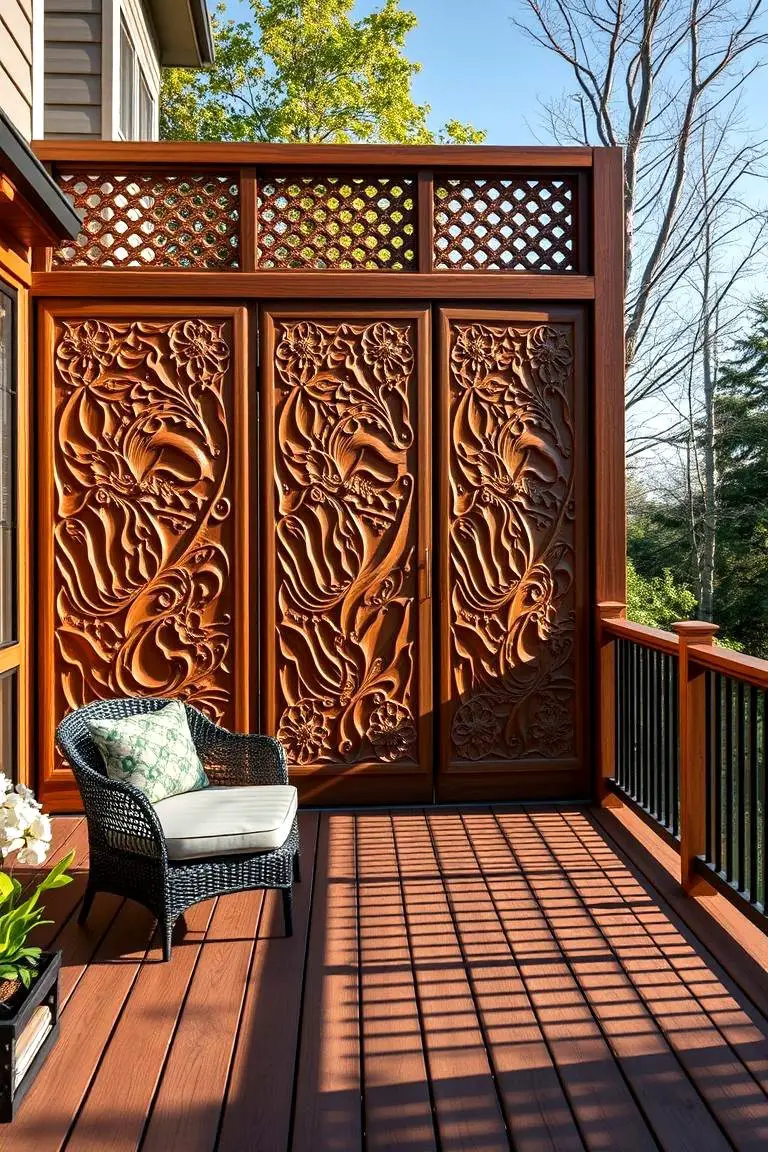 Custom Carved Panels
