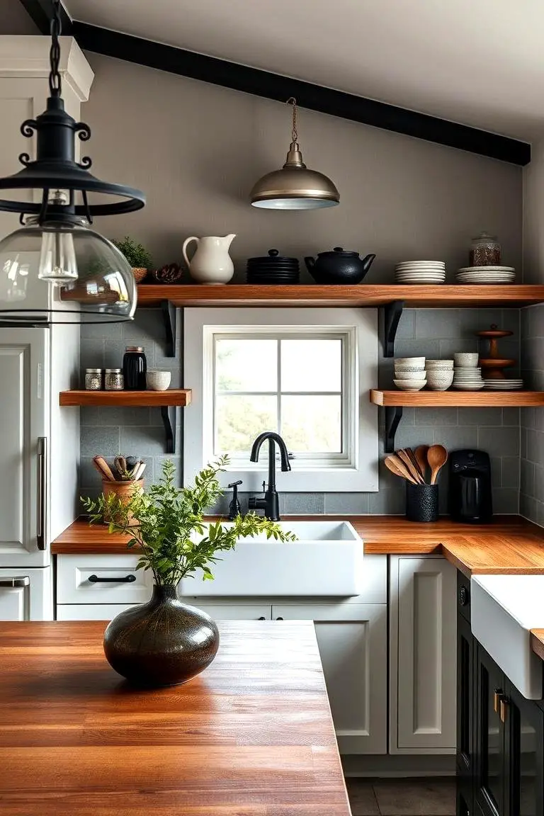 Rustic Black Accents