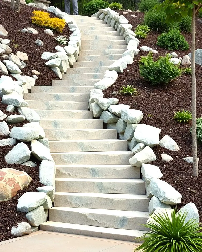 White Rock Staircases