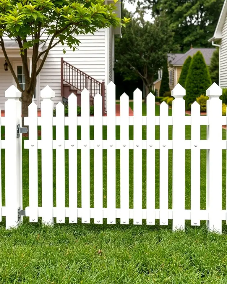 Picket Dog Fence for Classic Charm