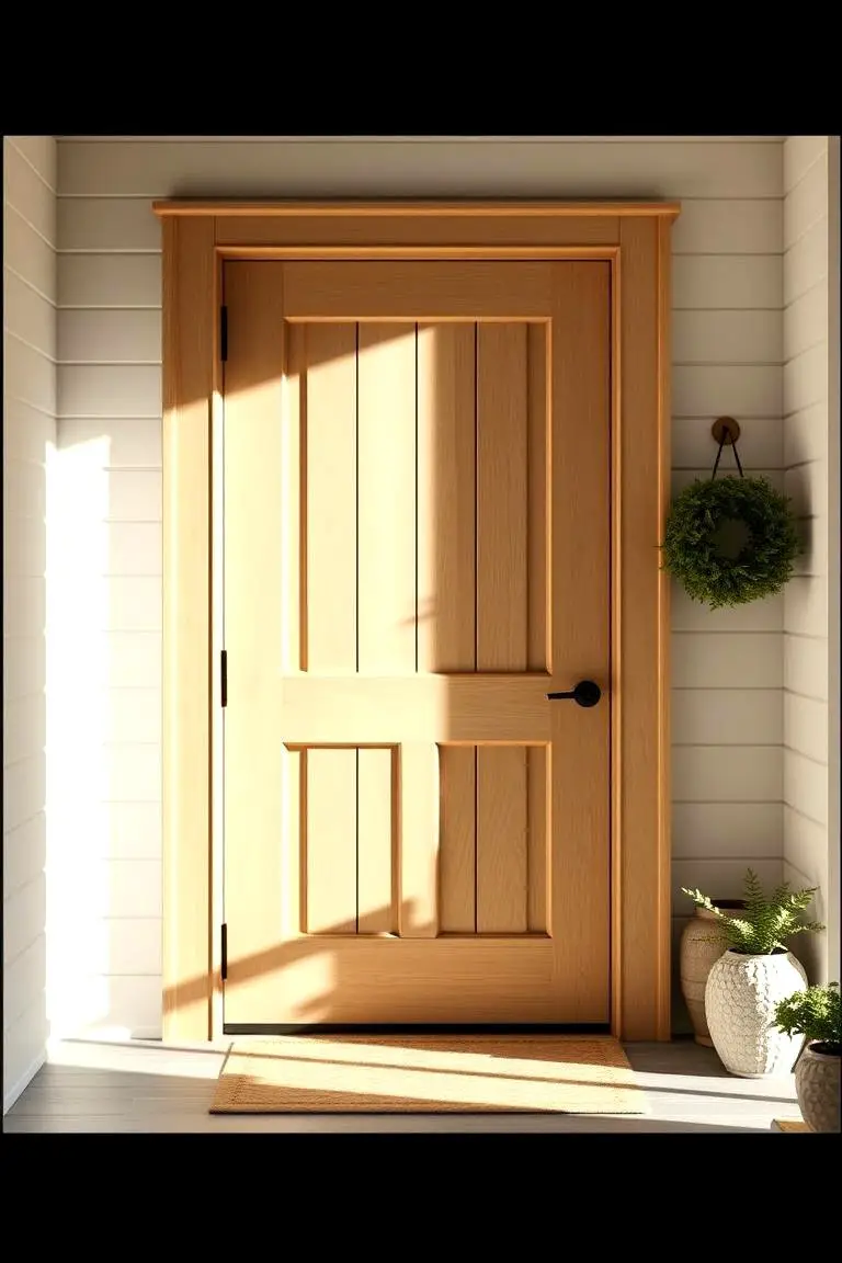 Shaker-Style Farmhouse Entry