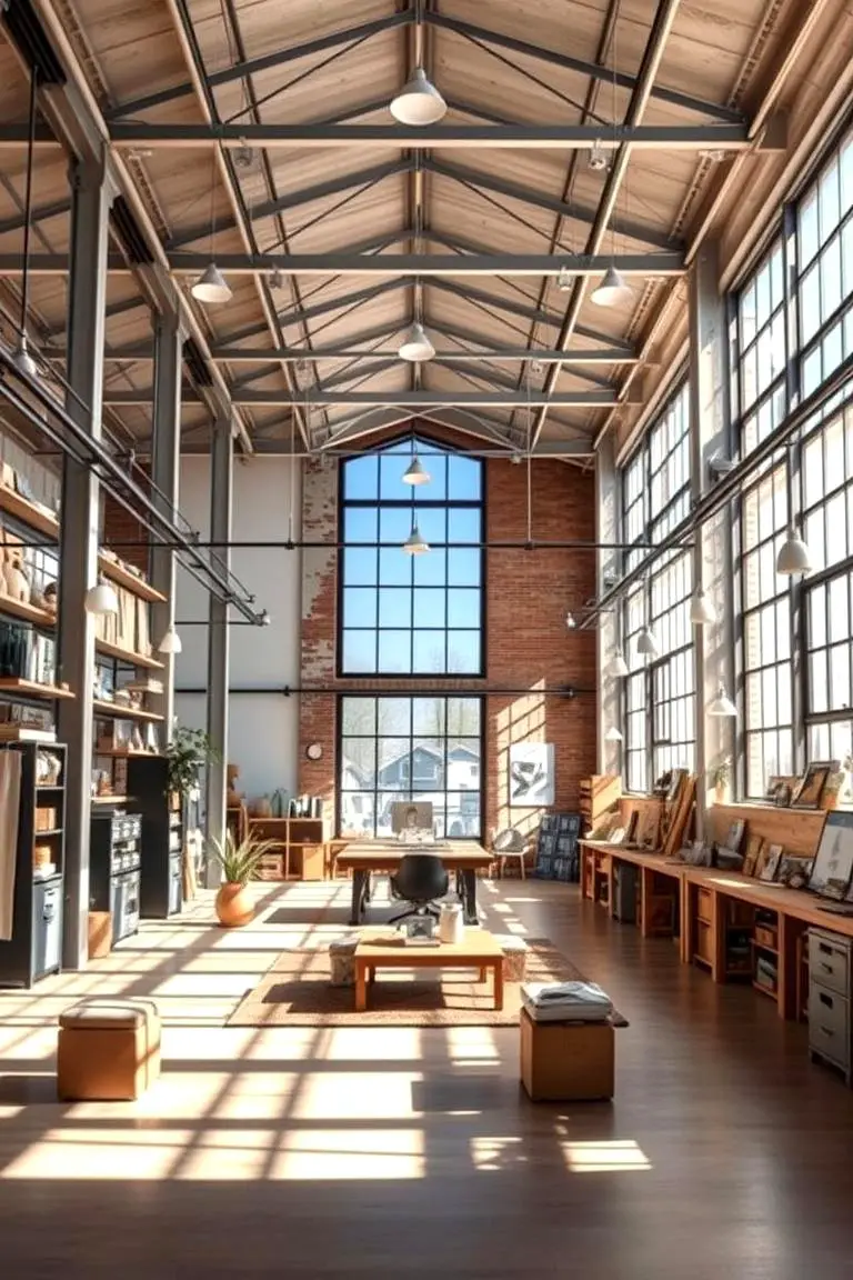Contemporary Crafting Loft