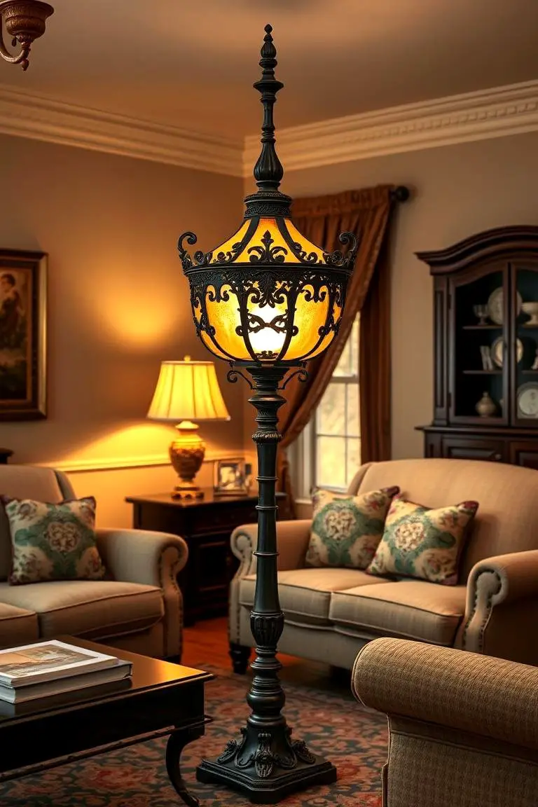 Classic Antique Floor Lamp