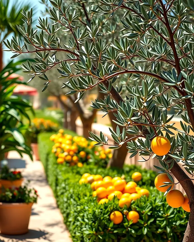 Olive and Citrus Trees