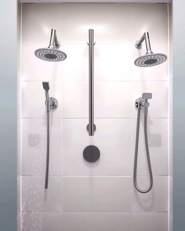 Side-by-Side Handheld Showers