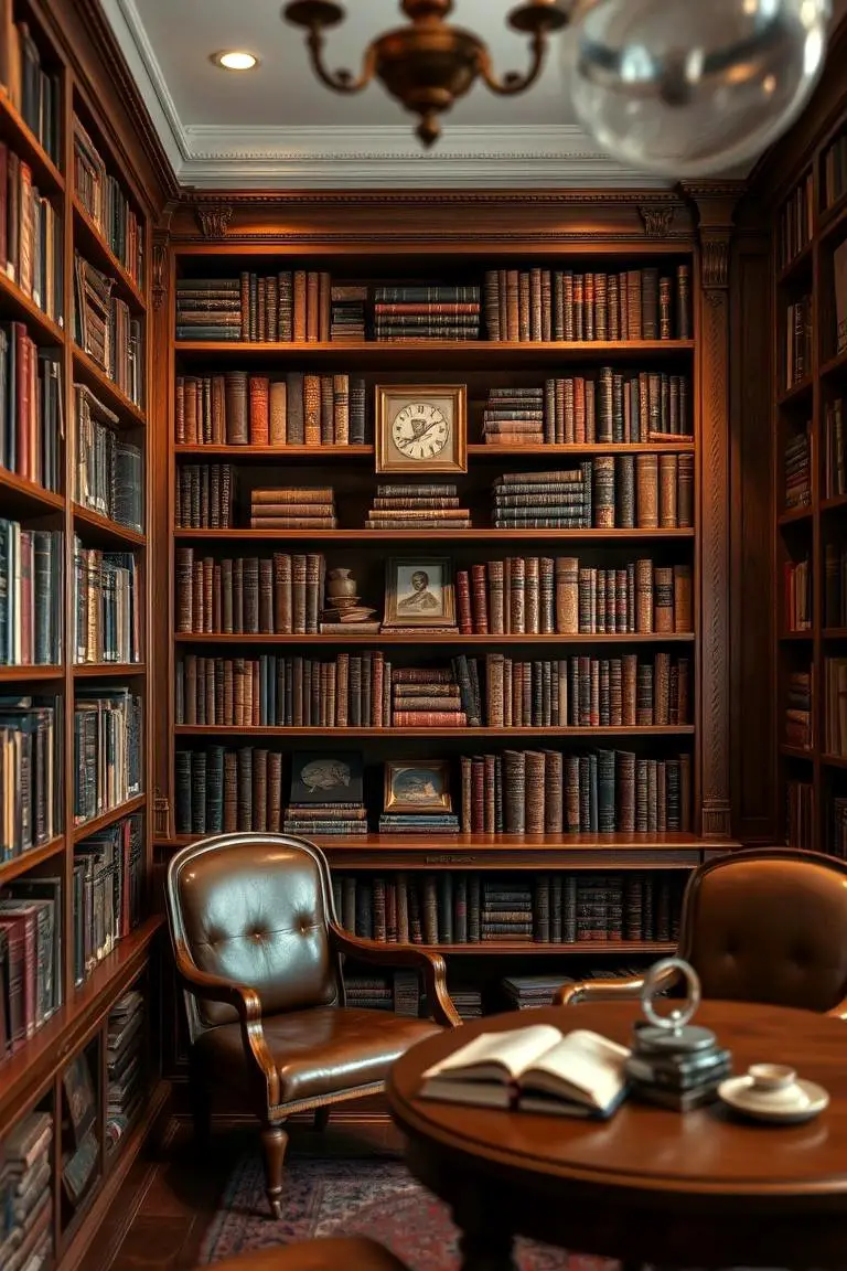 Heritage Bookshelves Style