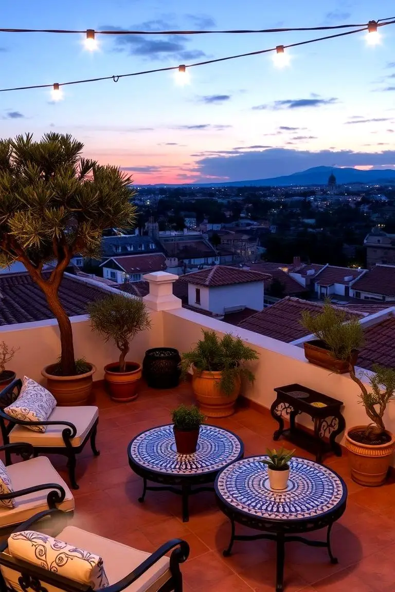 Inviting Terrace Oasis