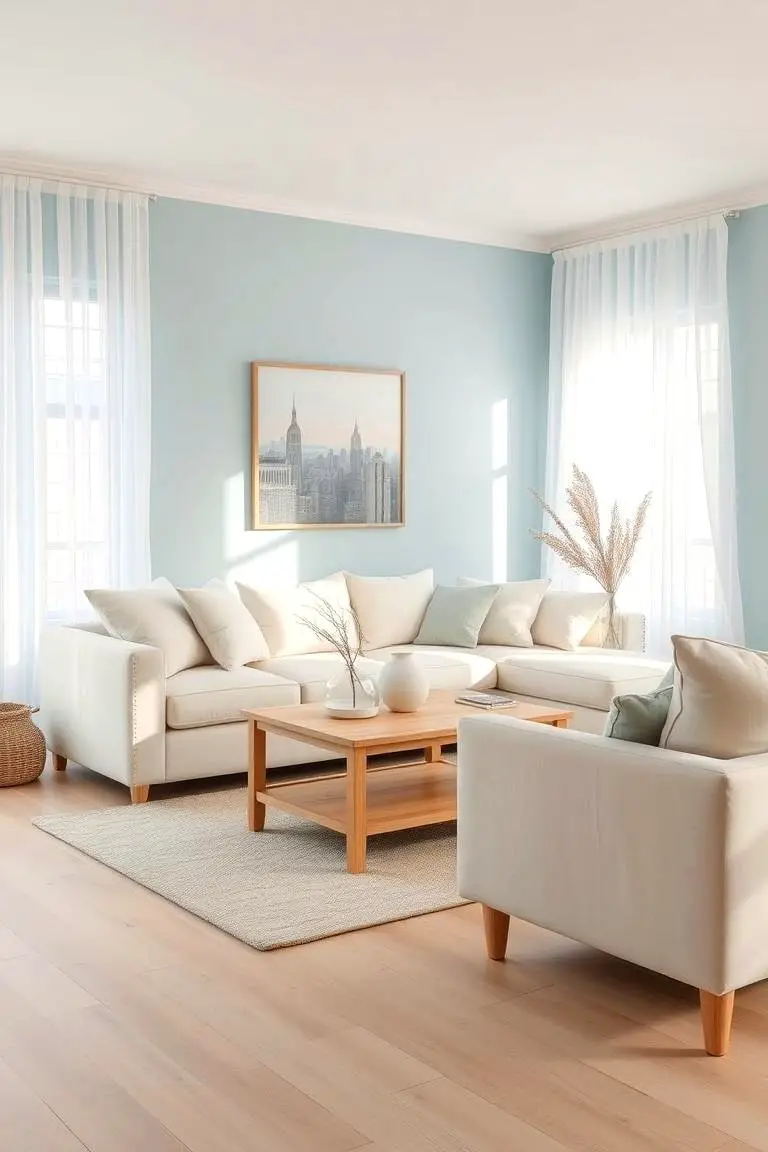 Pastel Blue Calm