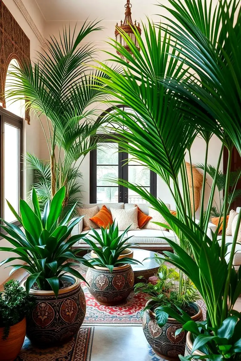 Lush Green Indoor Plants