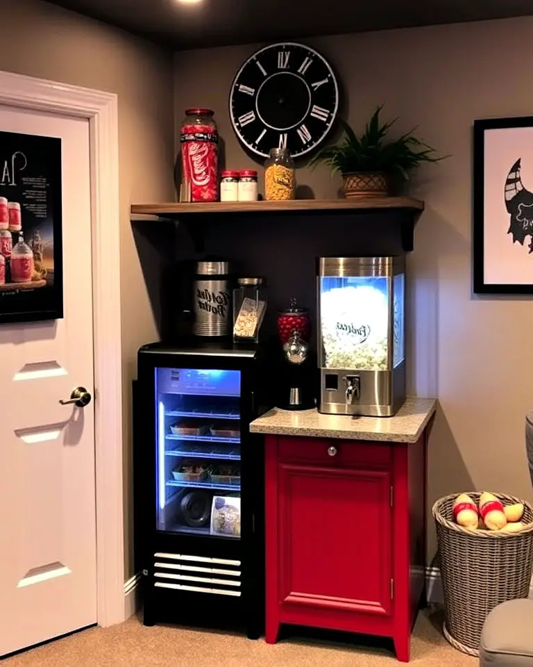 Mini Concession Stand for Snacks on Hand