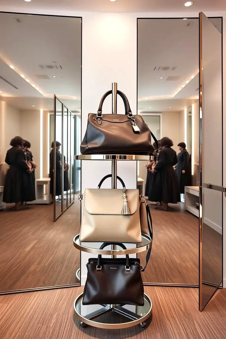 Multi-Tiered Purse Stand