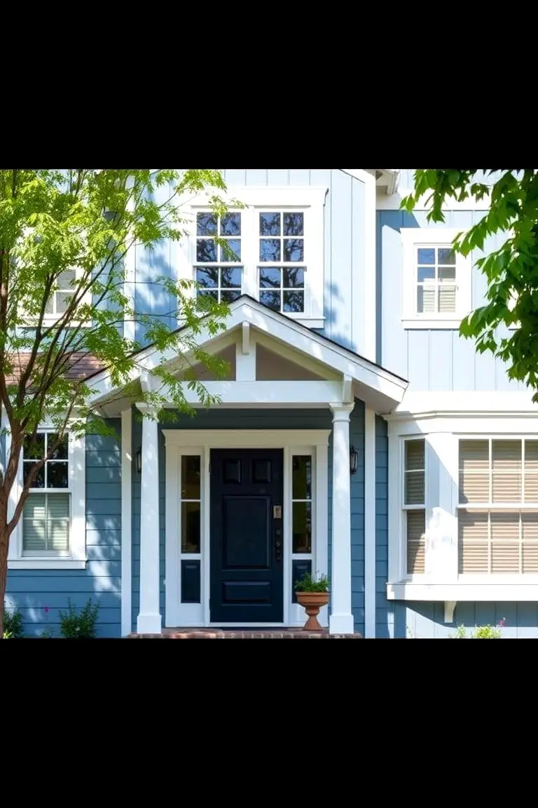 Light & Airy: Fresh Blue-gray Exteriors