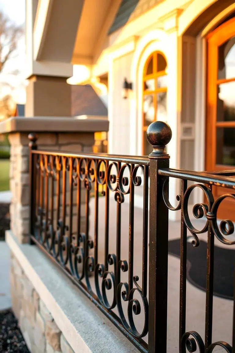 Handcrafted Iron Accents