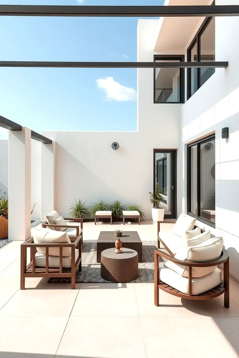 Modern Minimalist Patio