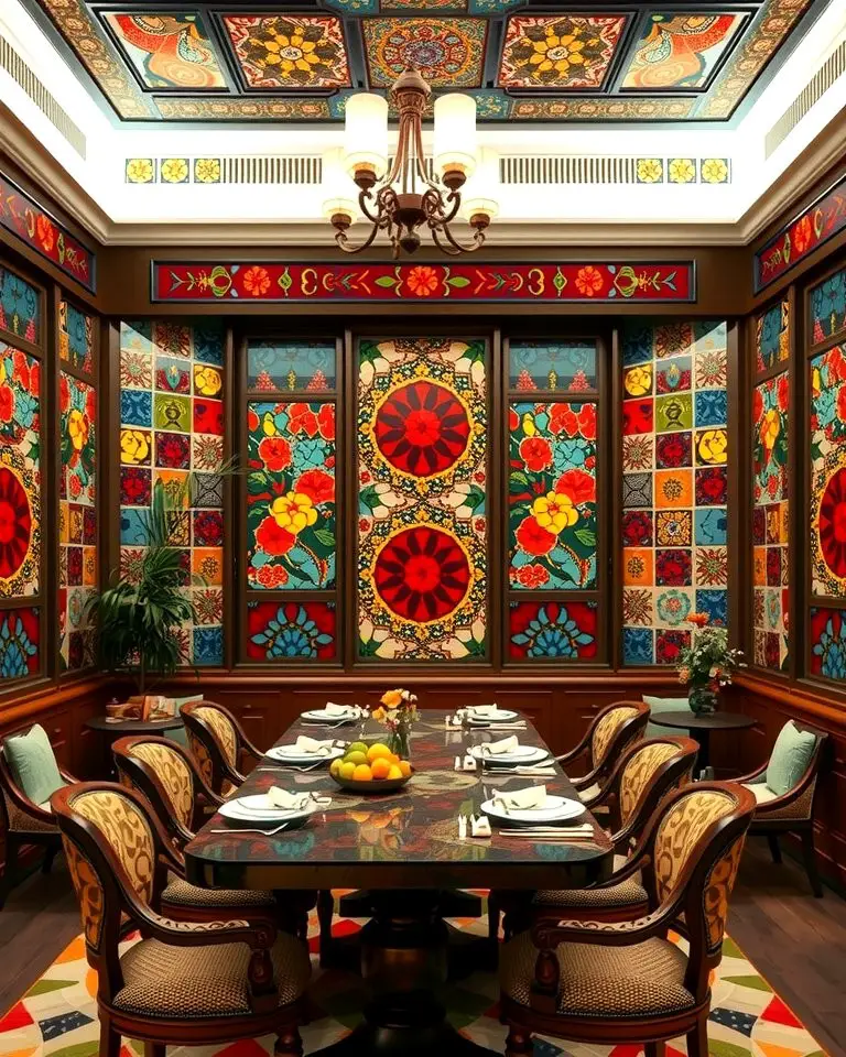 Artistic Mosaic Panels