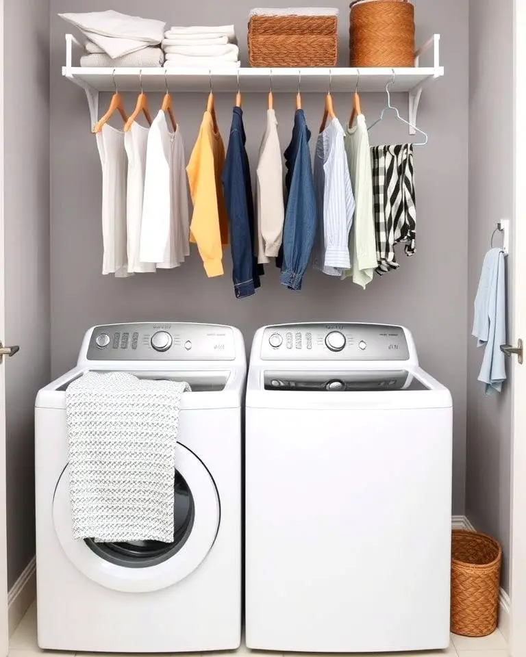Hanging Rods for Drying Clothes