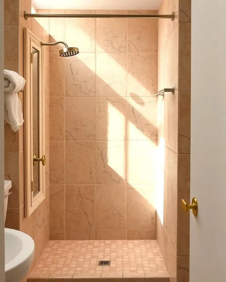 Travertine Shower Surrounds