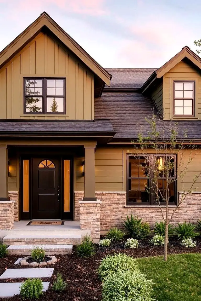 Modern Olive Accent