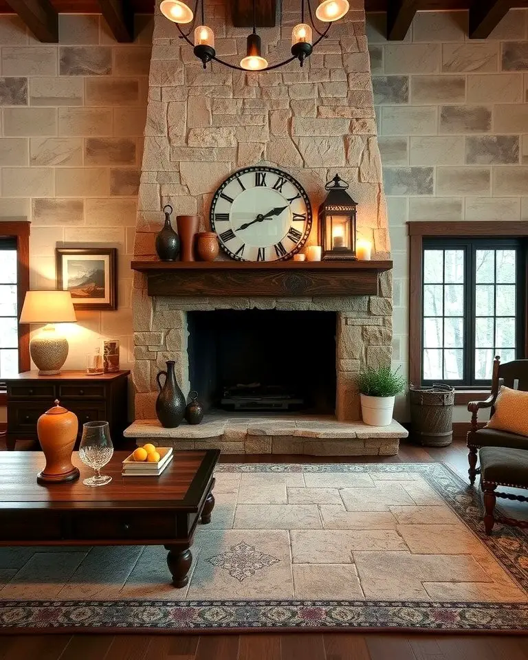 Vintage Look with Reclaimed Stone