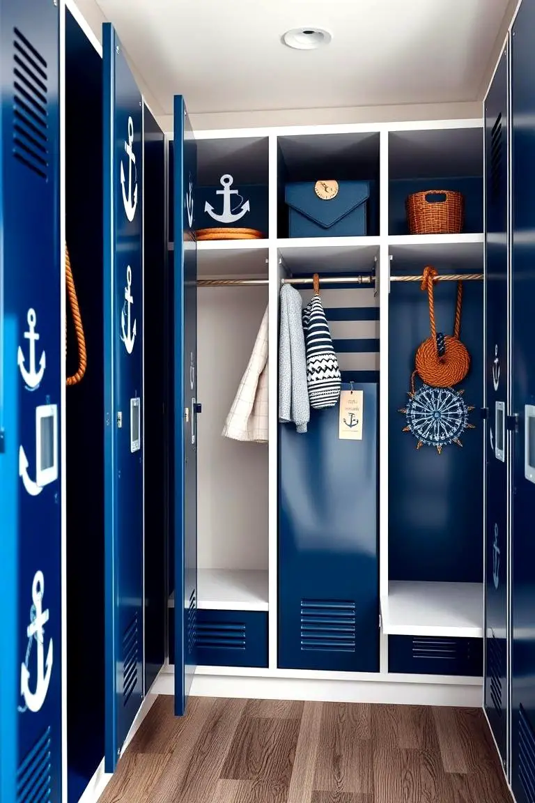 Nautical Locker Designs