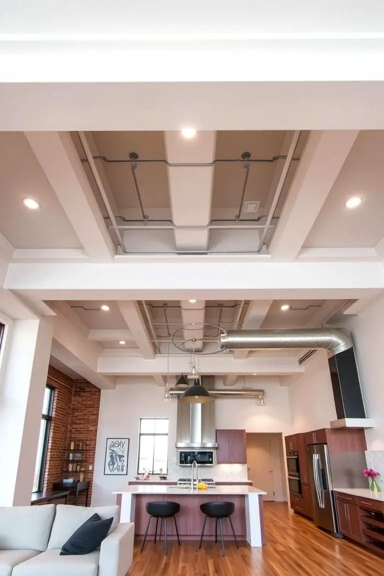 Open-Concept Crown Molding