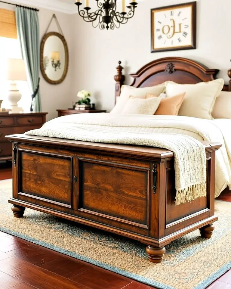 Vintage Chest Bench
