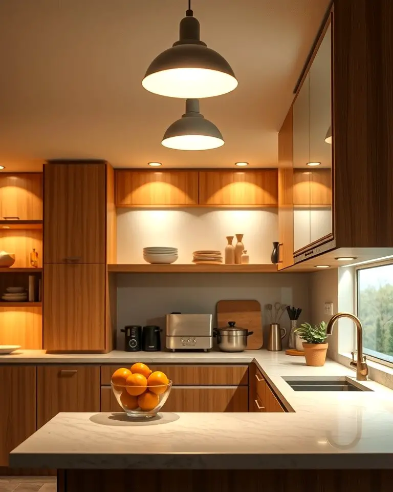 Under-Cabinet Lighting for Functionality