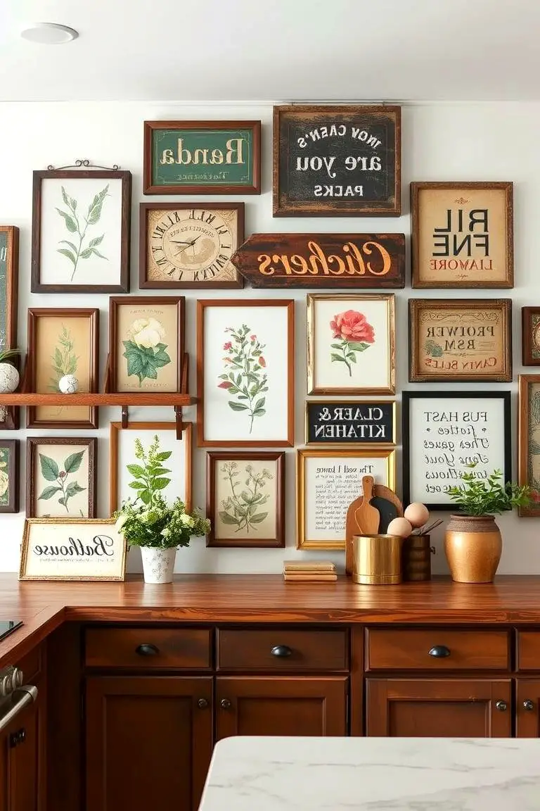 Eclectic Art Displays