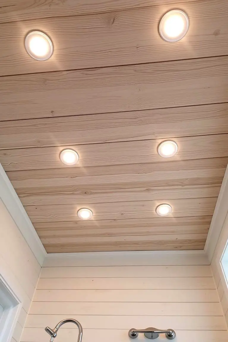 Shiplap Ceiling Treatment