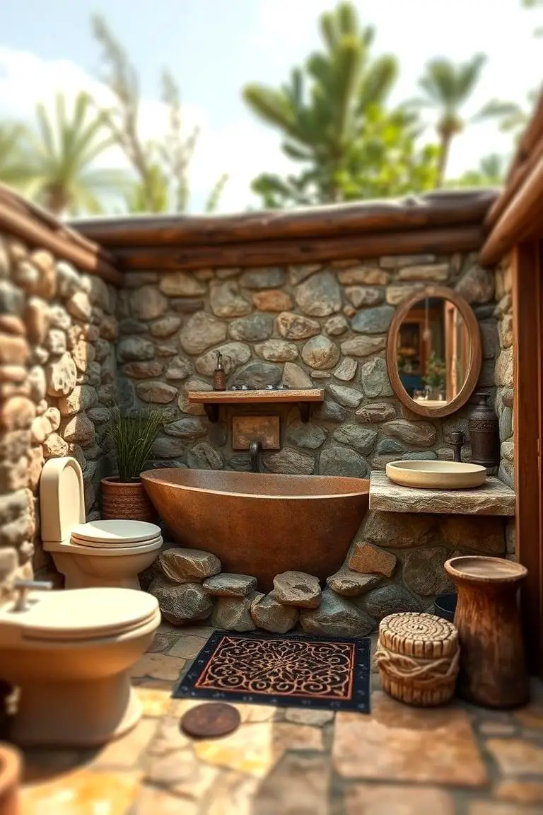Rustic Stone Retreat