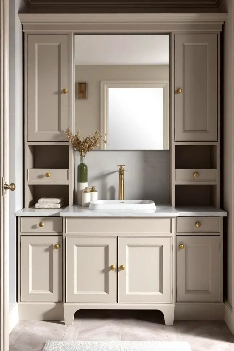 Customized Bathroom Vanity Unit
