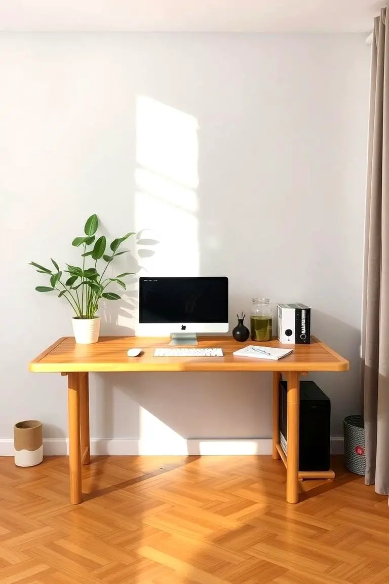 Eco-friendly Bamboo Desk