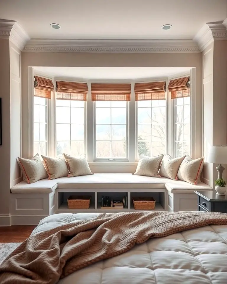 Bay Window Seating Area