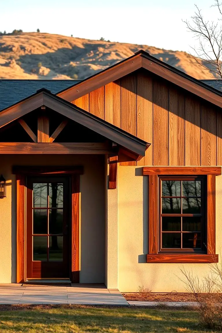 Inviting Wooden Accents