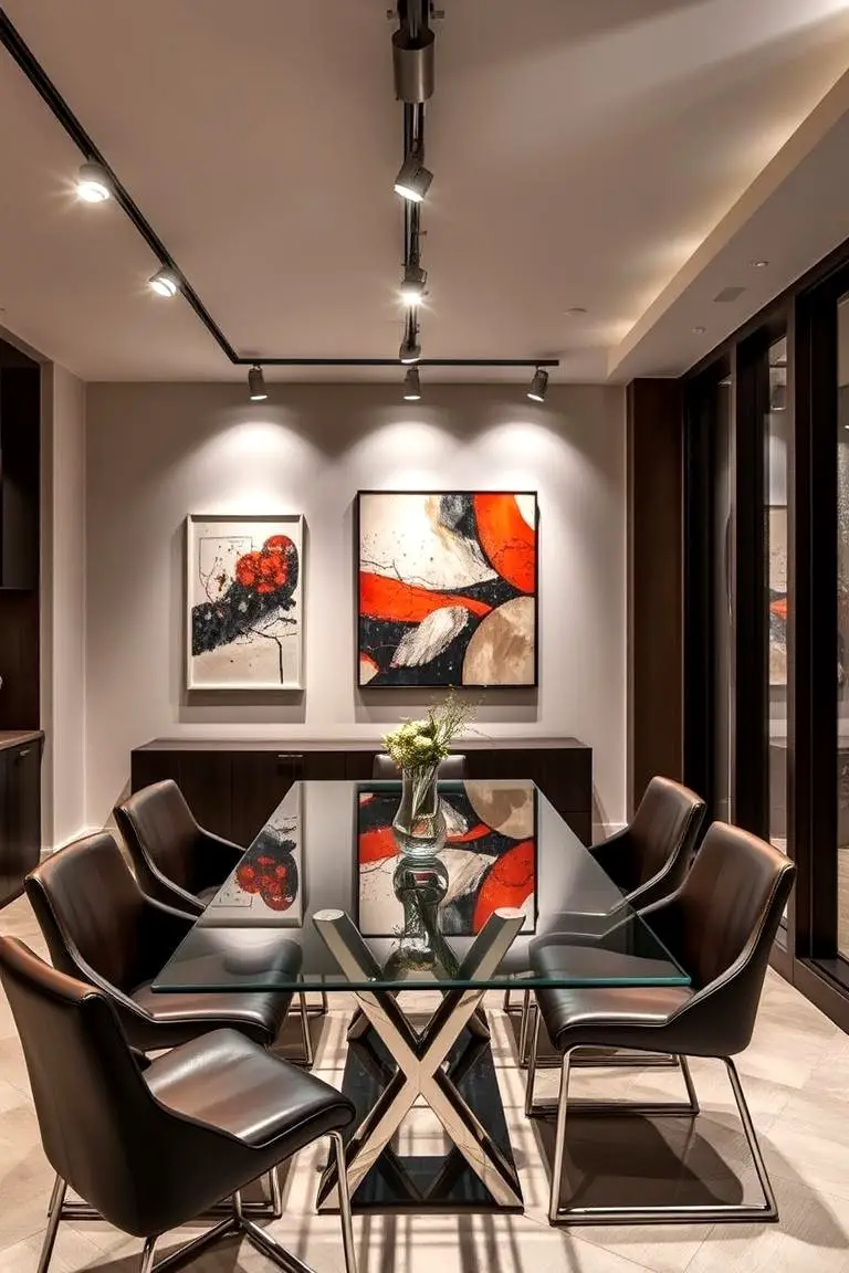 Sleek Track Lighting
