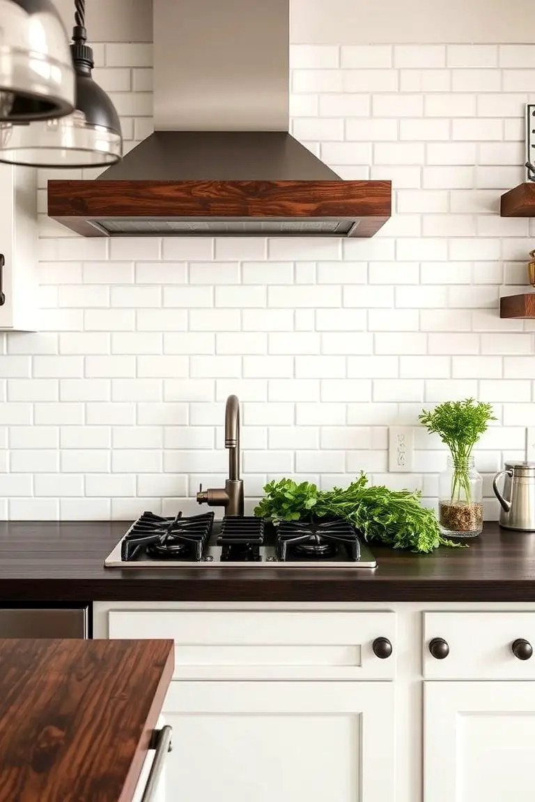 Subway Tile Backsplash