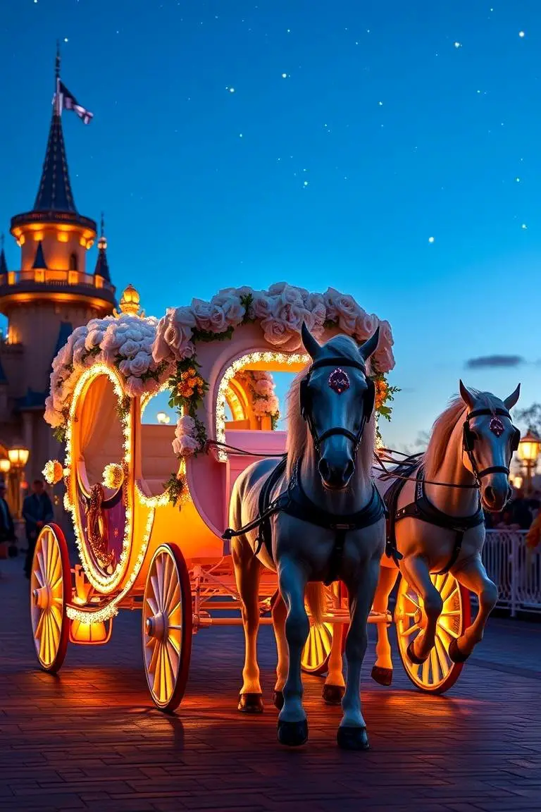 Cinderella Carriage Entrance