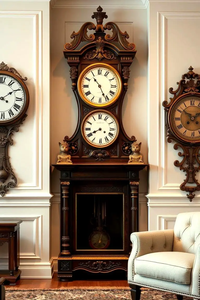 Antique Clock Accents