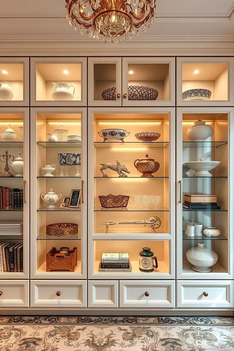 Glass-Fronted Display Cabinet Ideas