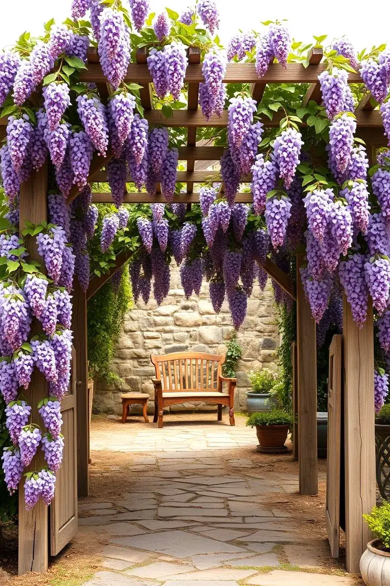 Rustic Garden Arbors