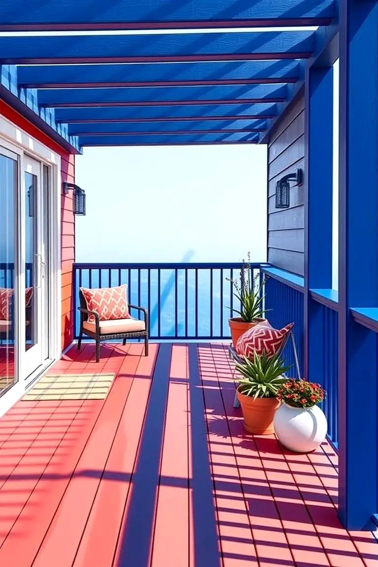 Cobalt & Coral Vibe