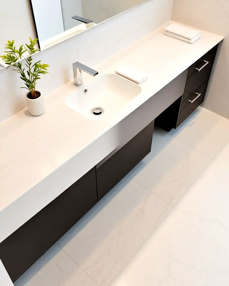 Solid Surface Countertops for Seamless Design