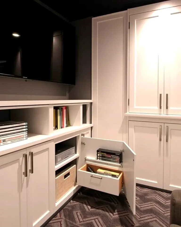 Hidden Storage Solutions for a Clutter-Free Look