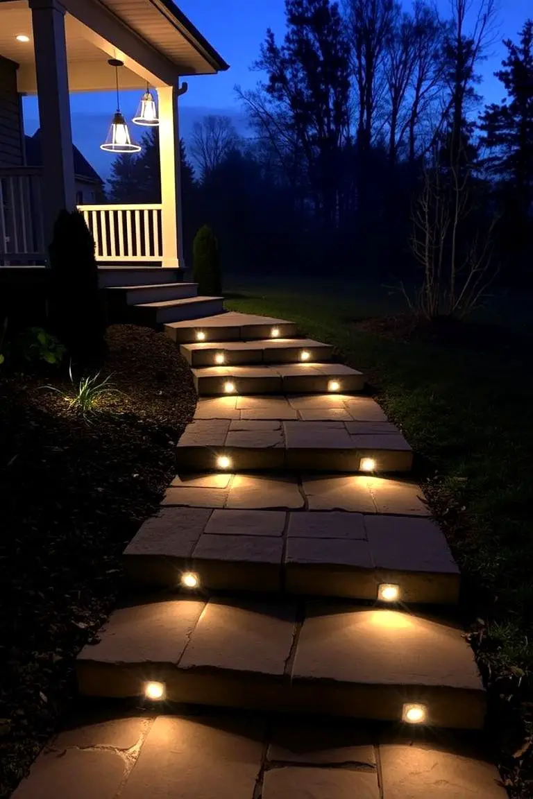 Integrated Pathway Lights